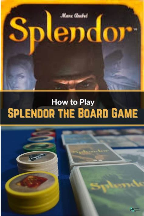 How to Play Splendor: Board Game Rules and Instructions .